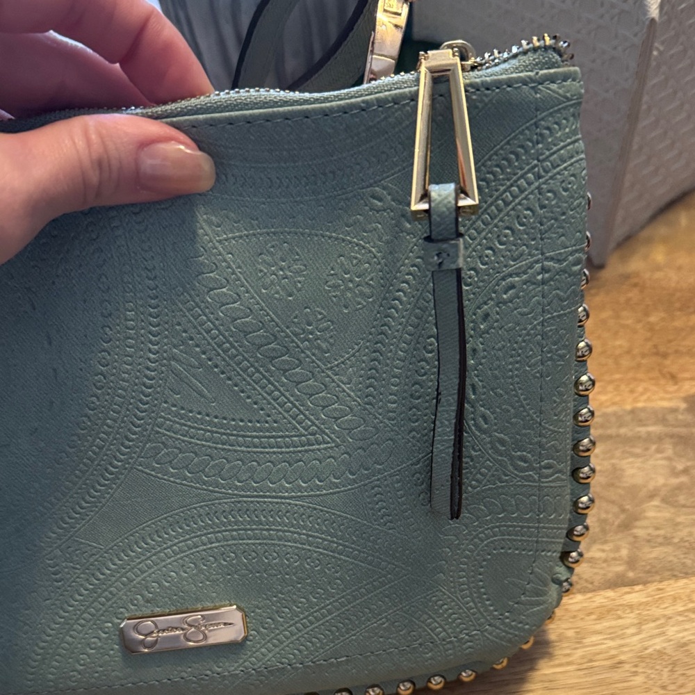 Jessica Simpson Sea Green Shoulder Bag - Picture 5 of 12